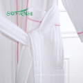 Hotel linen/Luxury 100% cotton waffle/tery cloth/velour bathrobe hotel